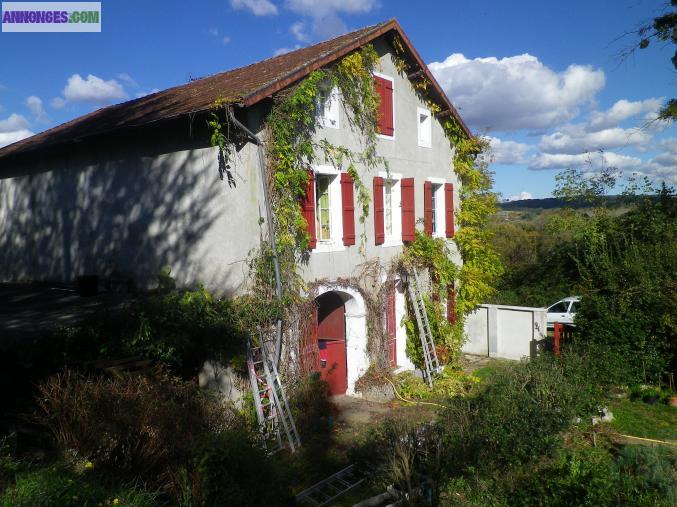 Maison type Béarnais