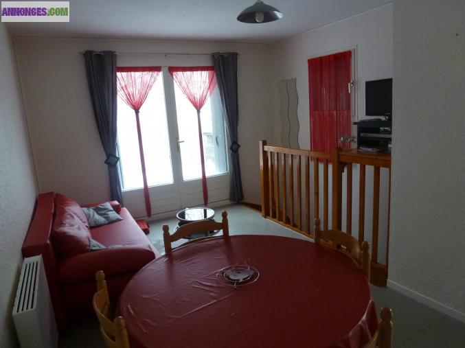 Loue t2 duplex à la montagne