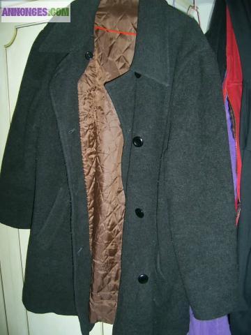 Manteau grande taille