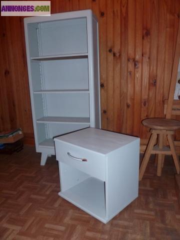 Petits meubles - chevet et meuble étagères