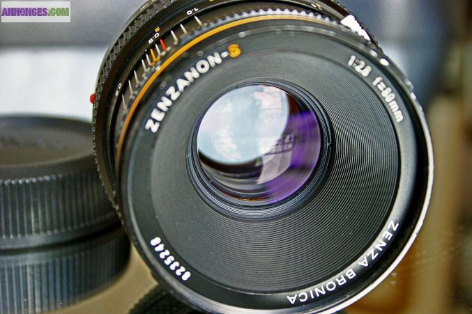 Objectif Bronica Zenzanon-S 80mm 2.8 For SQ