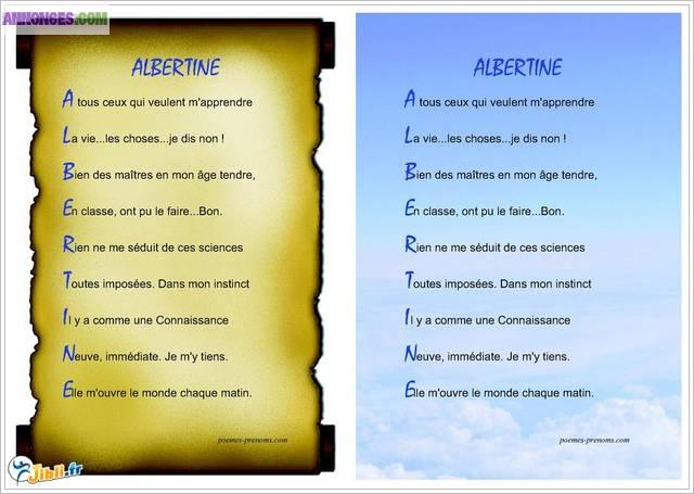 Cadeau personnalisé : le poème de son prénom !