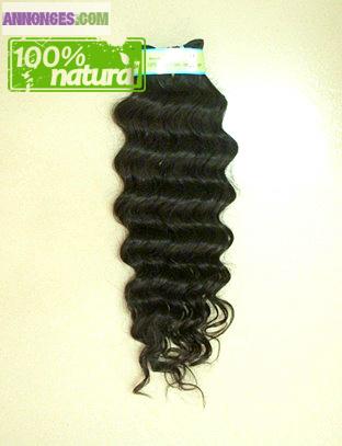Remy cheveux bresilien vierge 100% natural
