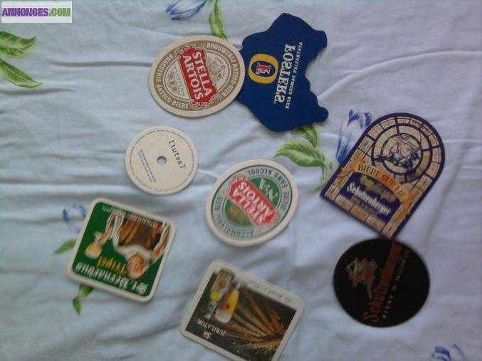 Dessous de verre à bière