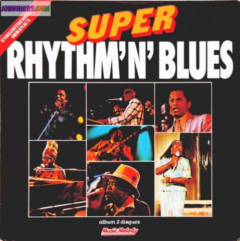 DISQUE VINYLE SUPER RHYTHM'N'BLUES 33T