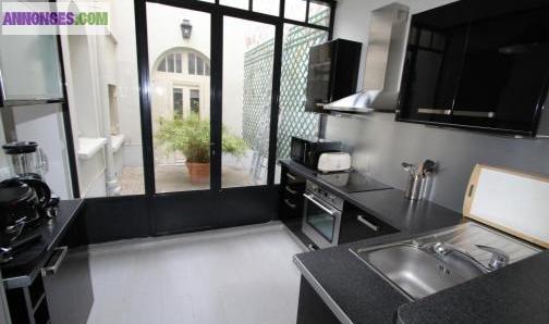 Maison entièrement meublée