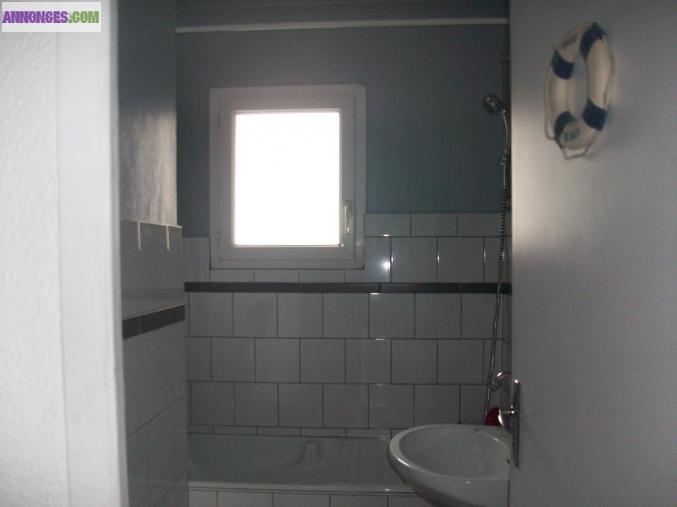 Appartement de 70 m2 avec cour en plein centre(t4)