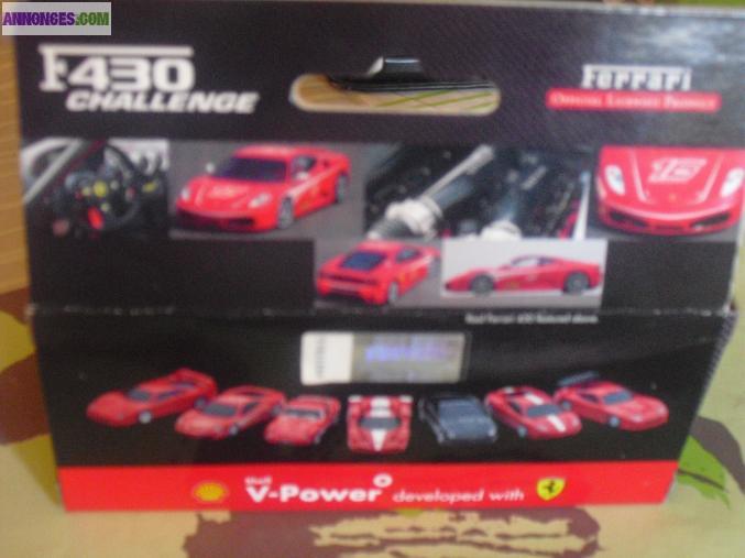 Voiture FERRARI F430 CHALLENGE dans son emballage