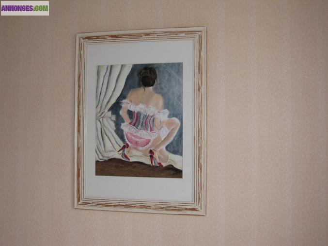 Tableau pastels secs