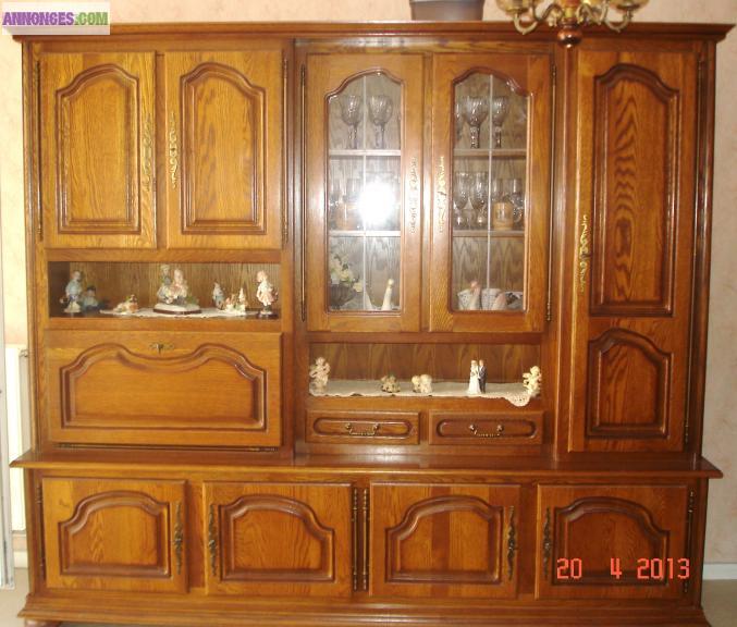 Living chêne massif