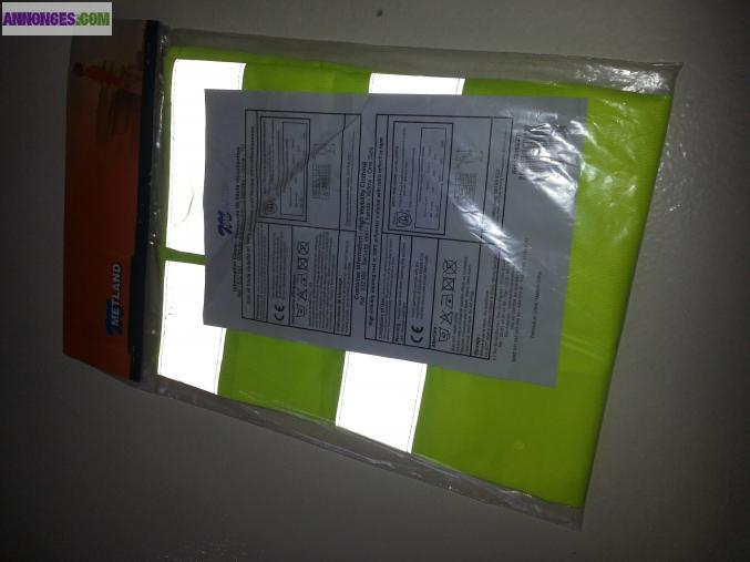 Gilet Fluo de securité routière Homologués