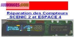 Réparation compteur renault scénic 2 garantie 1 an