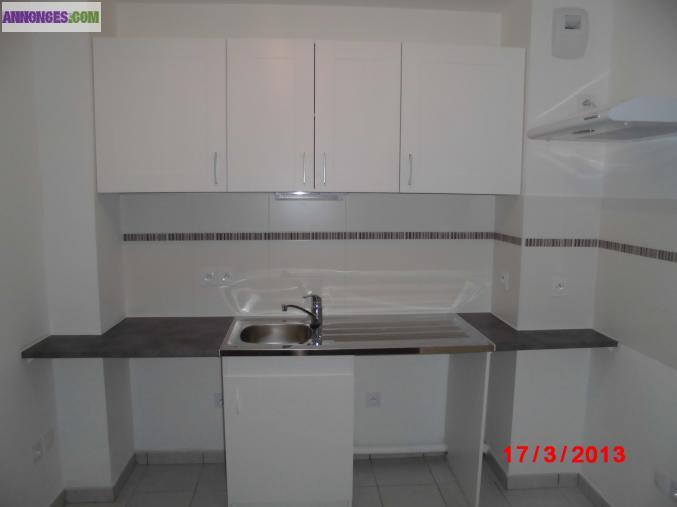 F2 neuf BBC à louer