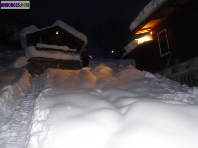 Mon chalet sympa pour nouvel an!!!