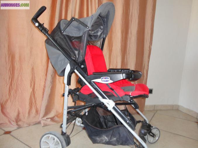 Vente poussette chicco et siège auto concord