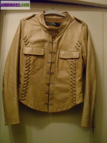 Blouson BUI en cuir