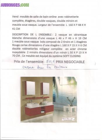 Meuble de salle de bain