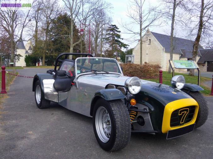 Location véhicule cabriolet en Touraine Lotus Seven Caterham....