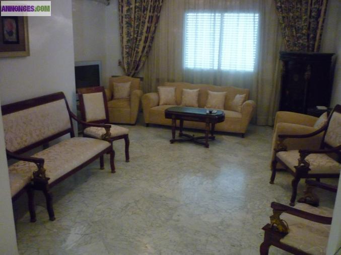 Location meublée tunis