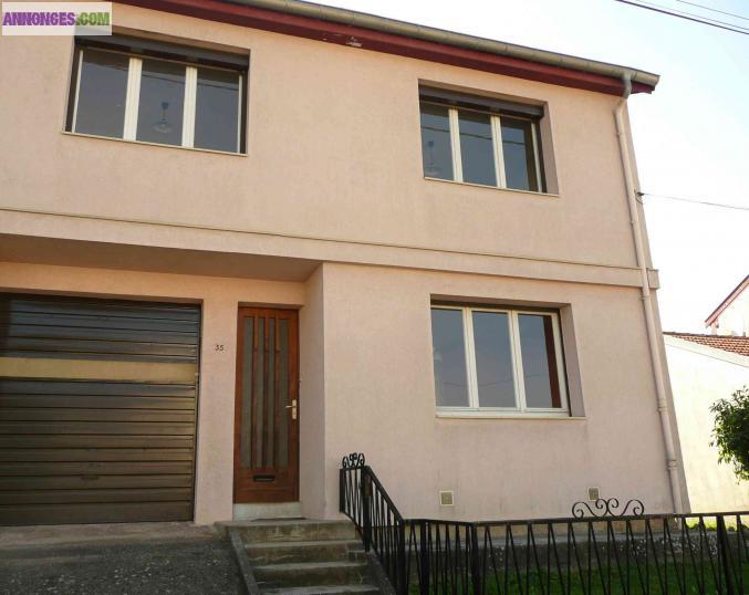 Urgent BESANCON maison lumineuse TB située au calme