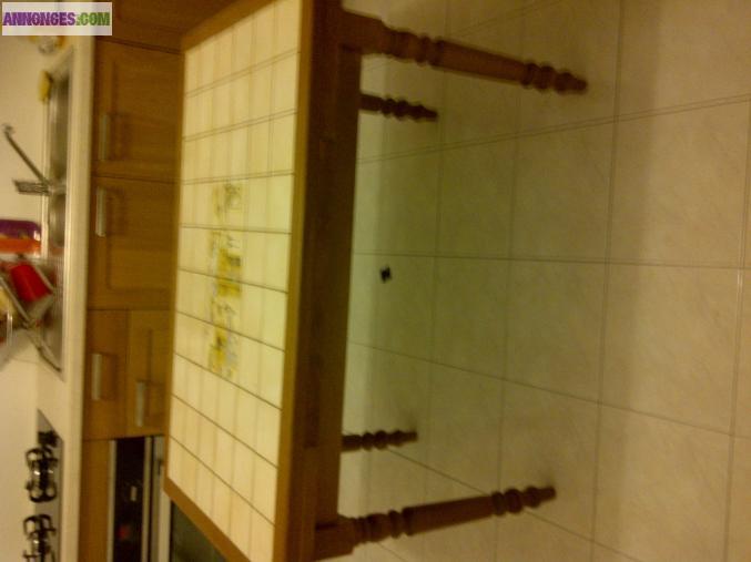 Table de cuisine
