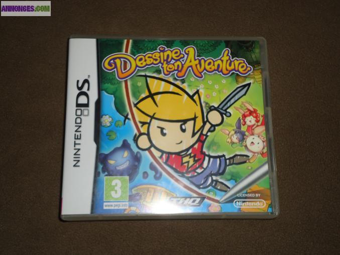 Jeu nintendo ds dessine ton aventure