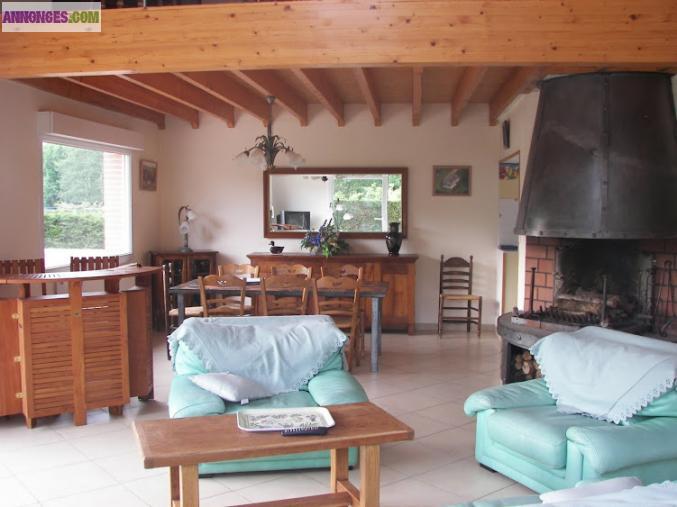 Pavillon sur terrain clos de 1300 m² à Merlimont