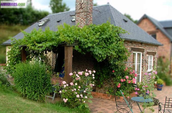 In Normandie, in 2014, World Equestrian Games, B & B, cottage