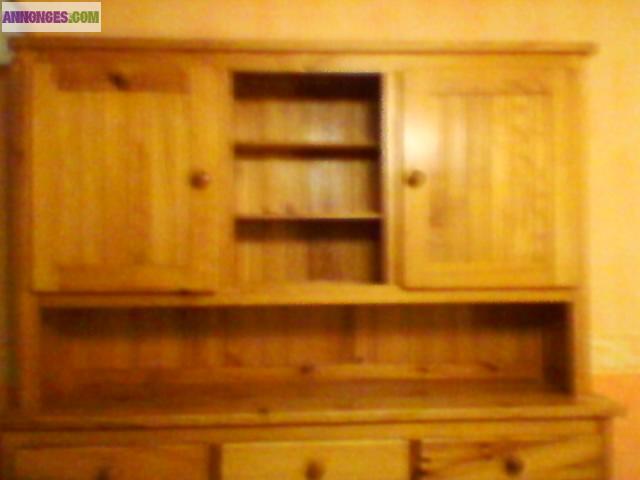 Vaisselier pin massif