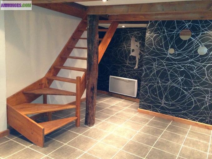 PARTICULIER Appartement T2 BIS avec terrasse et jardin