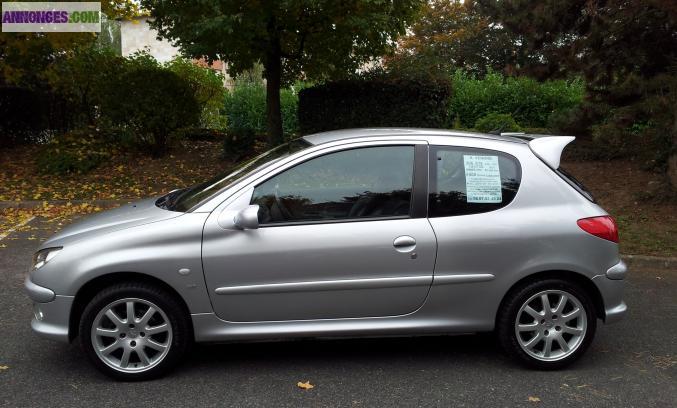 PEUGEOT 206 S16  2,0 L.  138 CV.