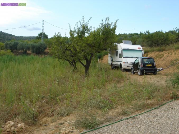 Terrain de loisirs en espagne