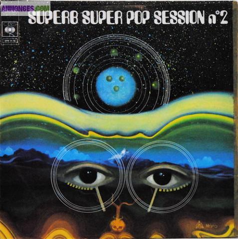 DISQUE VINYLE 33T SUPER POP SESSION N° 2