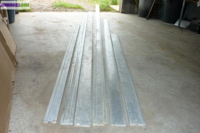 Regles alu maçonnerie-carrelage