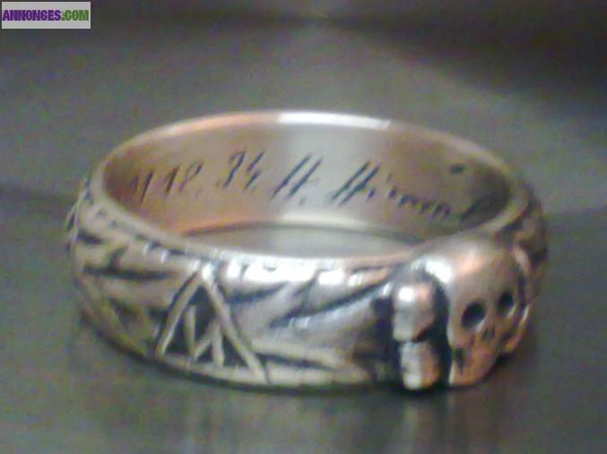 Totenkopf Ring Elite Anneau Alliance Tête De Mort