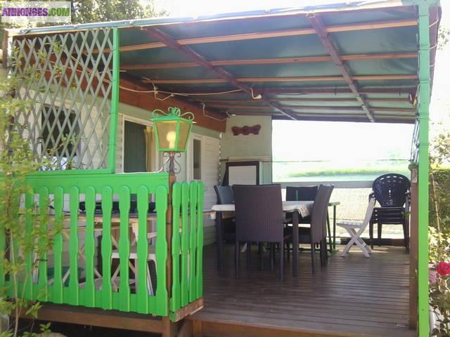 Mobil-home+terrasse