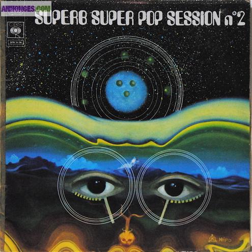 DISQUE VINYLE 33T SUPER POP SESSION N° 2