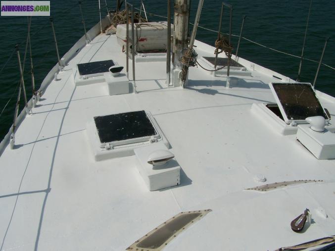 Voilier acier 16.50 m trés belle affaire