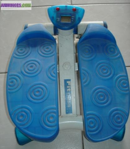 Stepper FITness attitude bleu