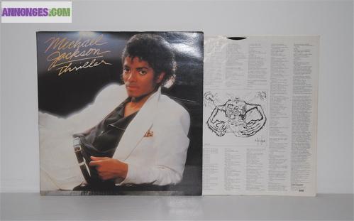 Vinyle 33t Michael Jackson Thriller 
