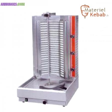 Machines Kebab électrique 3 brûleurs