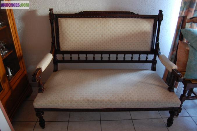 Ensemble canapé+2 fauteuils