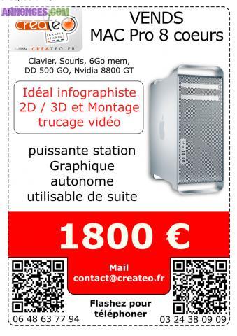 Ordinateur Mac Pro 8 coeurs