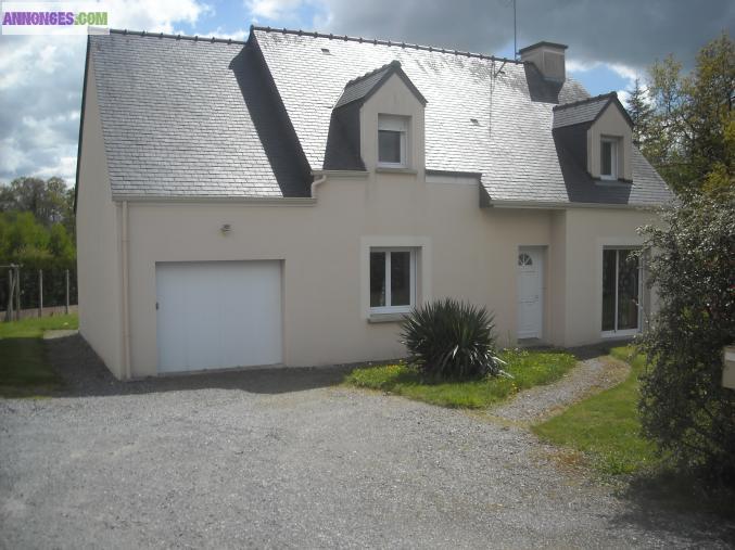 Maison, 4 chambres, cuisine équipée, grand jardin