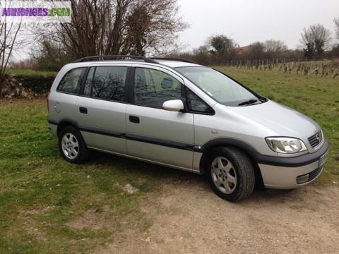 Opel zafira 2.0l tdi  modèle élégance