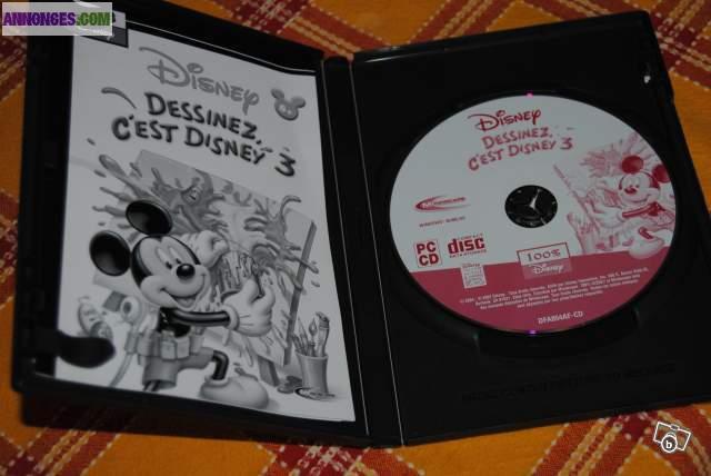 Dessinez c'est DISNEY 3. Pour PC