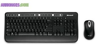 Clavier + souris sans fil neufs