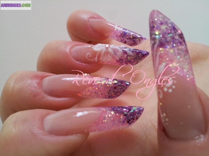 Ongles en RESINE : TARIF UNIQUE