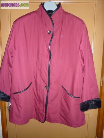 Superbe veste fourrée très chaude