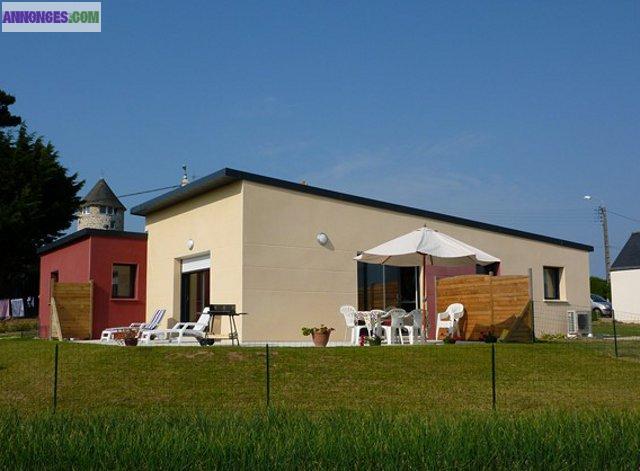 Maison 8 pers à 100 m mer à Brignogan-Plages